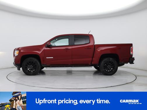 Red 2022 GMC Canyon Elevation