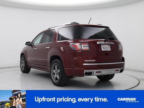 Red 2015 GMC Acadia Denali