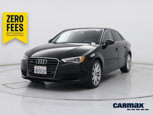 Black 2015 Audi A3 Premium Plus