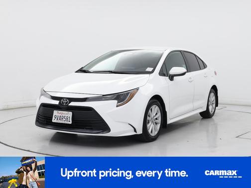 White 2025 Toyota Corolla LE