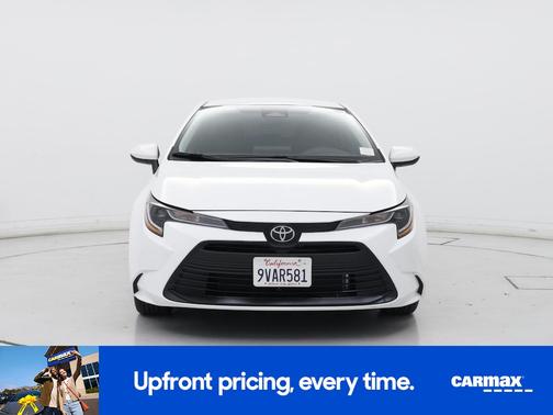 White 2025 Toyota Corolla LE