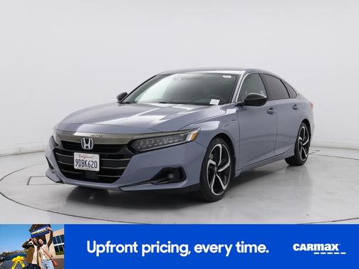 Gray 2022 Honda Accord Hybrid Sport