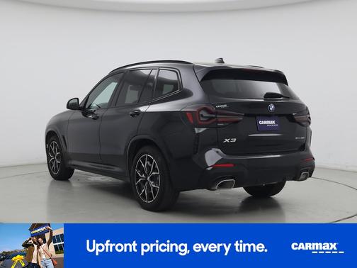Black 2023 BMW X3 sDrive30i