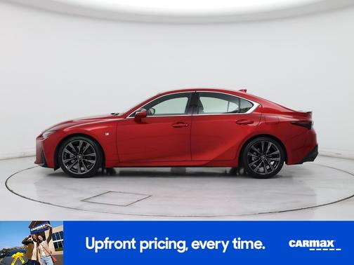 Red 2022 Lexus IS 350 F-Sport