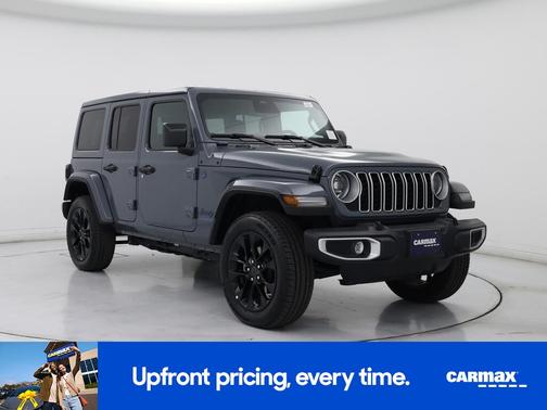 Gray 2025 Jeep Wrangler 4xe Sahara