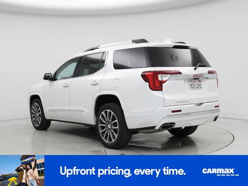 White 2022 GMC Acadia Denali