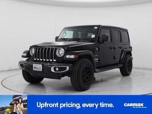 Black 2022 Jeep Wrangler Unlimited Sahara