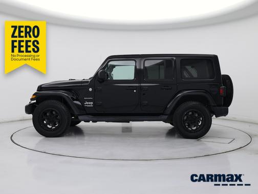 Black 2022 Jeep Wrangler Unlimited Sahara
