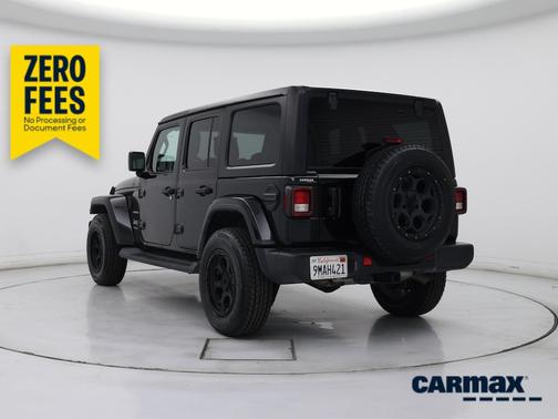 Black 2022 Jeep Wrangler Unlimited Sahara