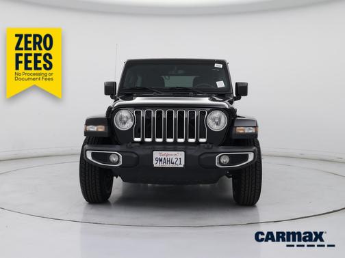 Black 2022 Jeep Wrangler Unlimited Sahara