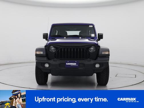 Blue 2020 Jeep Wrangler Unlimited Sport