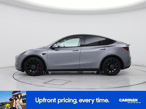 Gray 2024 Tesla Model Y Performance