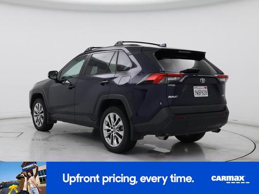 Blue 2021 Toyota RAV4 XLE Premium