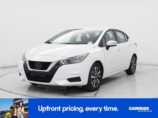 White 2021 Nissan Versa SV