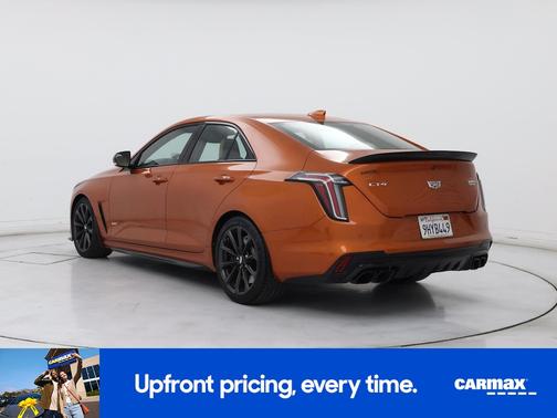 Orange 2023 Cadillac CT4-V Blackwing