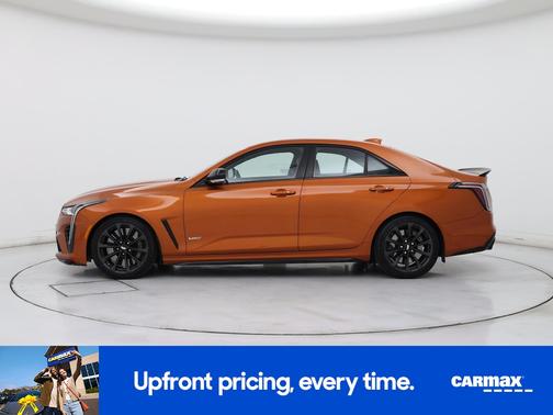 Orange 2023 Cadillac CT4-V Blackwing