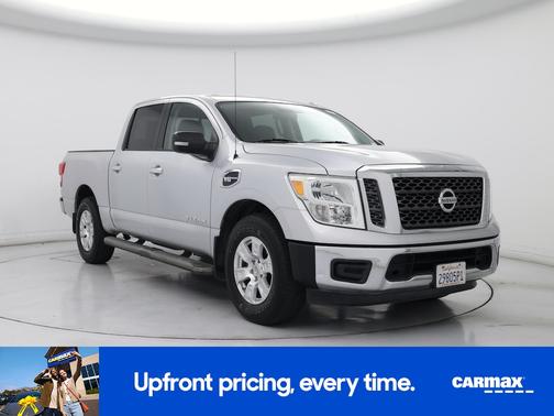 Silver 2017 Nissan Titan SV