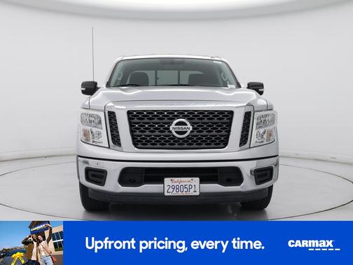 Silver 2017 Nissan Titan SV