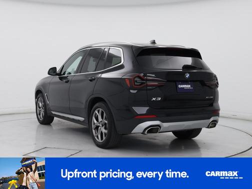 Black 2023 BMW X3 XDrive30i