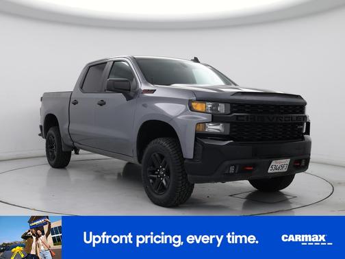 Gray 2021 Chevrolet Silverado 1500 Custom Trail Boss