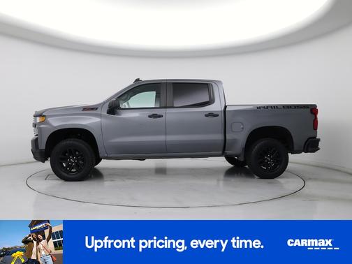 Gray 2021 Chevrolet Silverado 1500 Custom Trail Boss