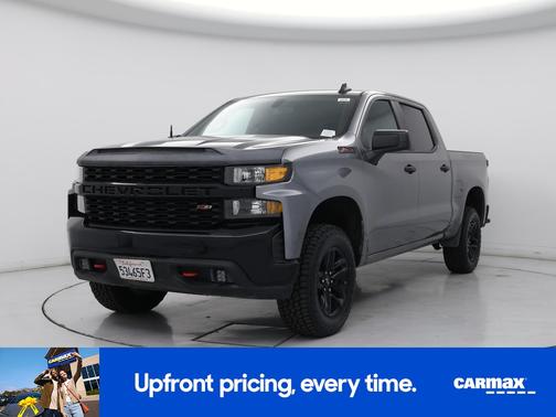 Gray 2021 Chevrolet Silverado 1500 Custom Trail Boss