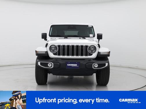 White 2025 Jeep Wrangler 4xe Sahara