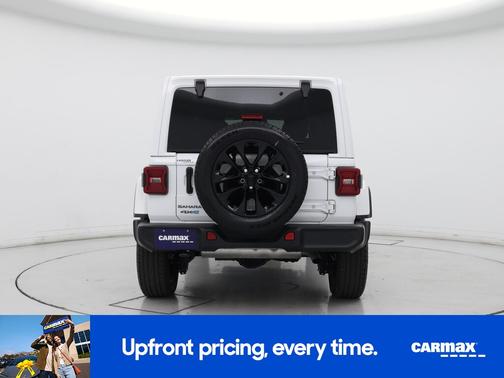 White 2025 Jeep Wrangler 4xe Sahara