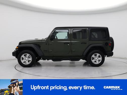 Green 2021 Jeep Wrangler Unlimited Sport