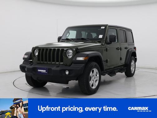 Green 2021 Jeep Wrangler Unlimited Sport