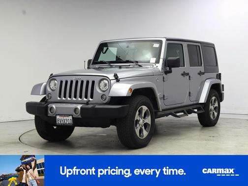 Silver 2017 Jeep Wrangler Unlimited Sahara