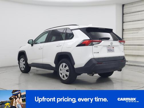 White 2021 Toyota RAV4 LE