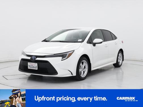 White 2025 Toyota Corolla Hybrid LE