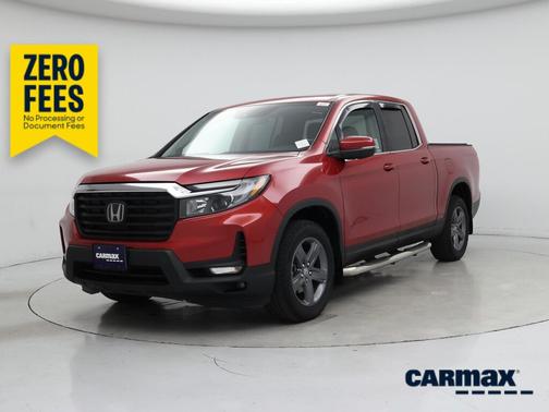 Red 2023 Honda Ridgeline RTL