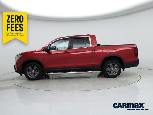 Red 2023 Honda Ridgeline RTL