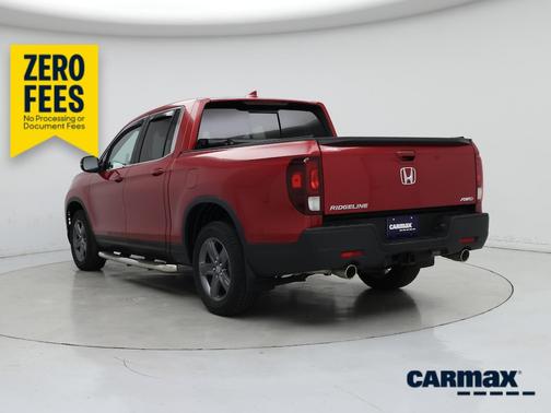 Red 2023 Honda Ridgeline RTL