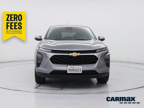 Silver 2025 Chevrolet Trax LS