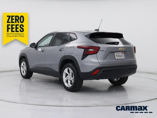 Silver 2025 Chevrolet Trax LS