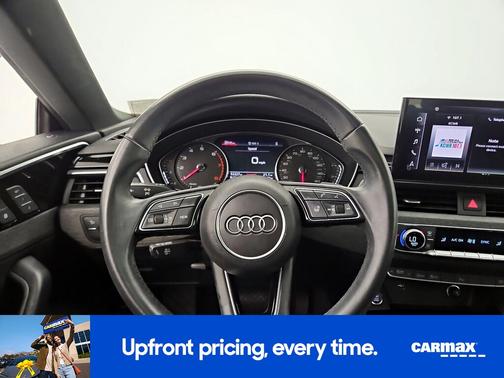 Black 2022 Audi A5 Sportback S-Line Premium