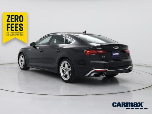 Black 2022 Audi A5 Sportback S-Line Premium
