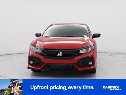Red 2017 Honda Civic Sport