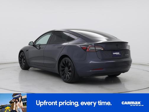 Gray 2023 Tesla Model 3 Performance