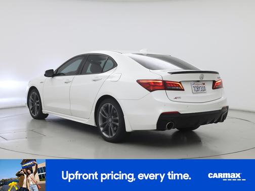 White 2018 Acura TLX A-Spec