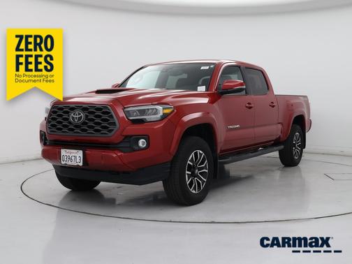 Red 2022 Toyota Tacoma TRD Sport