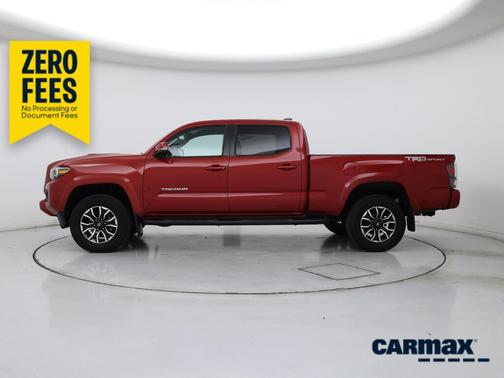 Red 2022 Toyota Tacoma TRD Sport