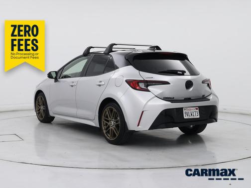 Silver 2025 Toyota Corolla Hatchback Nightshade