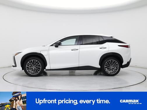 White 2024 Lexus RZ 450e Luxury