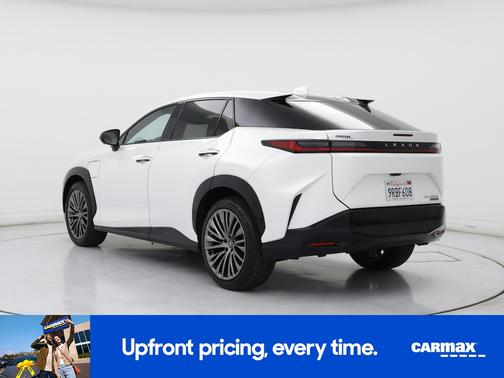White 2024 Lexus RZ 450e Luxury