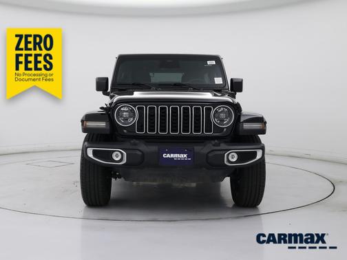 Black 2025 Jeep Wrangler 4xe Sahara