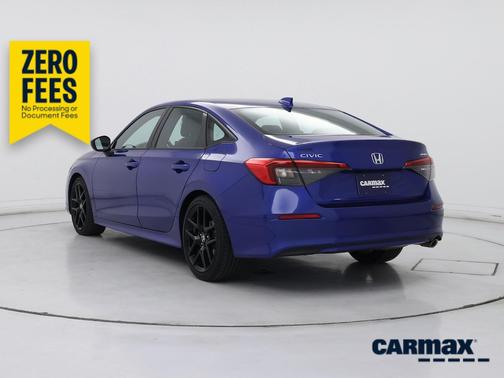 Blue 2024 Honda Civic Sport